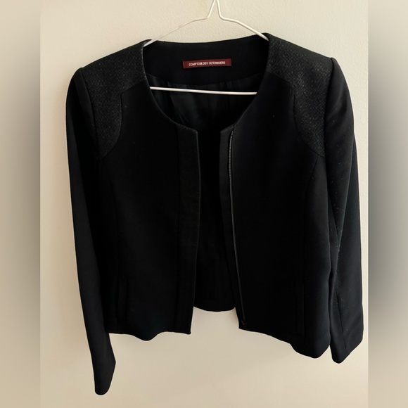 Comptoir des Cotonniers black blazer - Picture 1 of 5